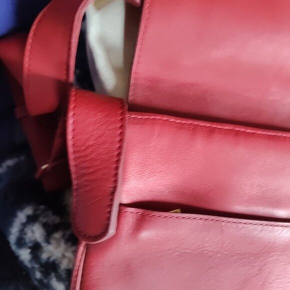 Fullum & Holt Made In Canada Leather Messenger Crossbody Priced to Sell Bag READ - Picture 8 of 16